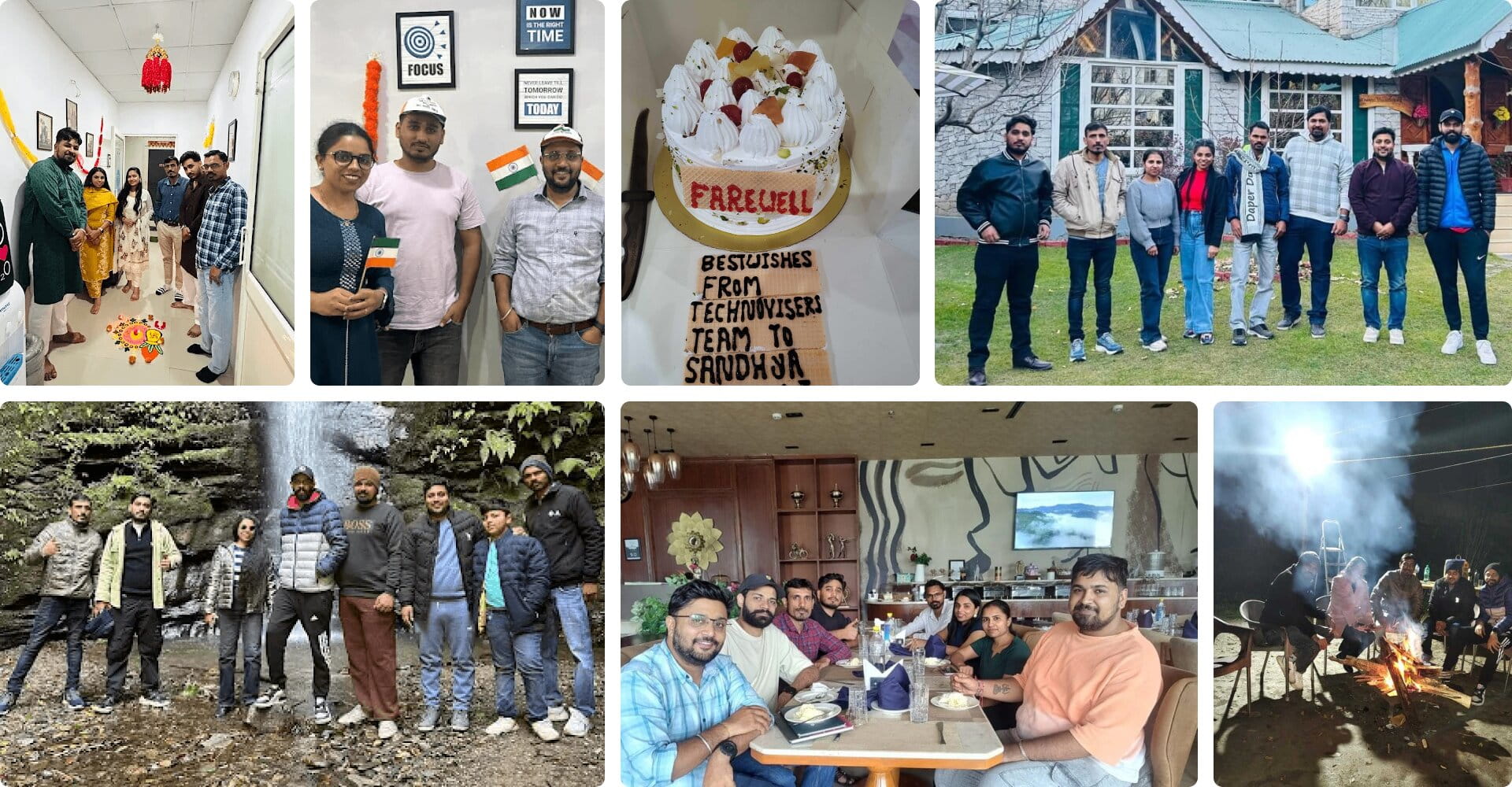 The Technovisers team — office moments, team outings, and celebrations